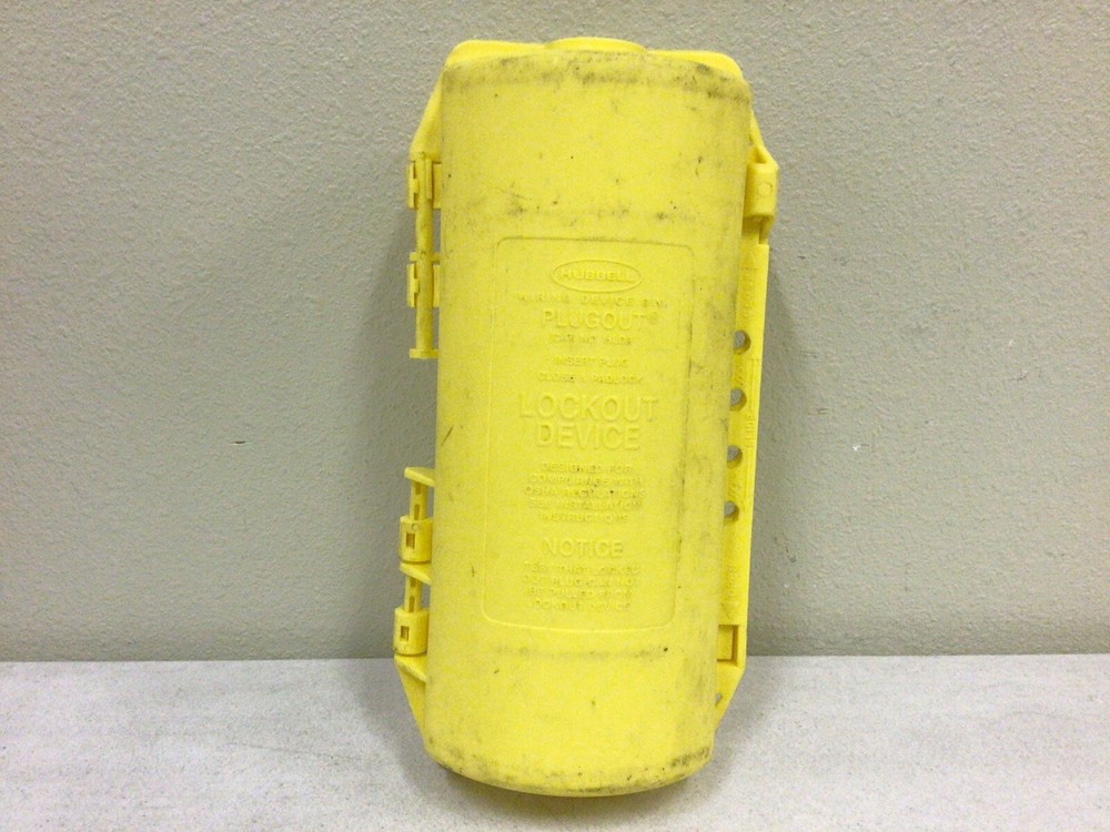 HUBBELL PLUGOUT HLD2 ELECTRICAL PLUG LOCKOUT DEVICE, FREE SHIPPING