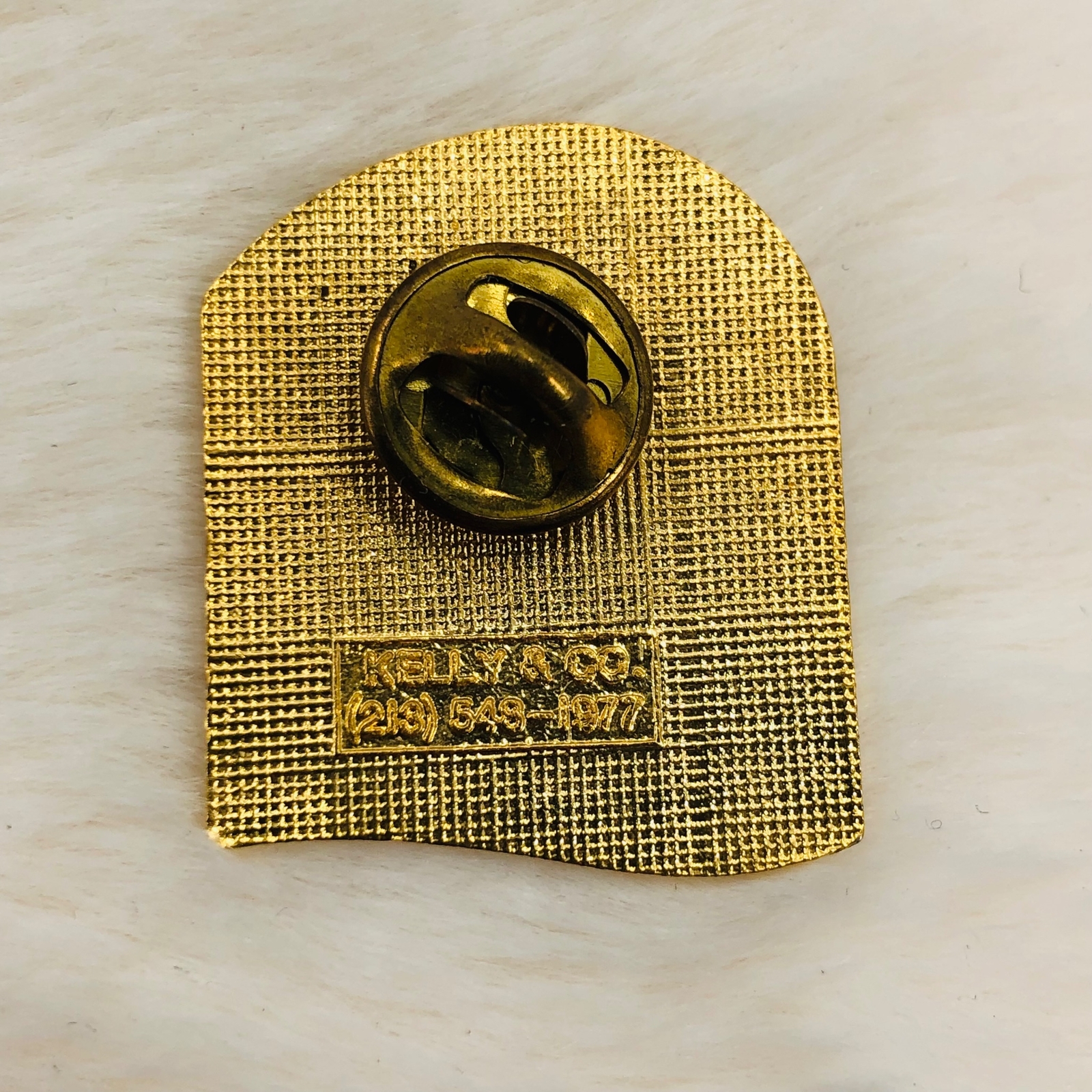 Vtg LAR LA Refinery Oil Pumping Unit Employee Enamel Lapel Pin