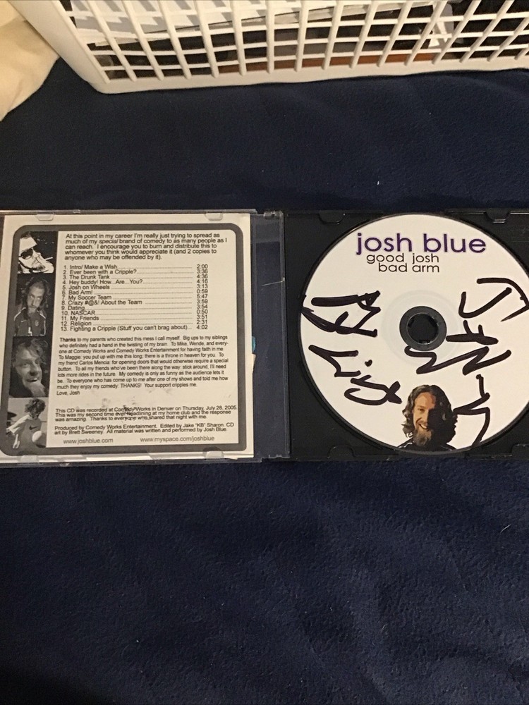 Josh Blue Autographed Cd