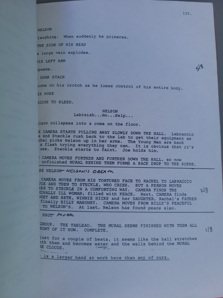 Flatliners Movie Script by Peter Filardi Second Draft July 31,1989 Paper Script