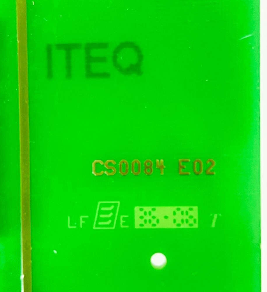ITEQ CS0084 E02 Circuit Board CS0084 ED02