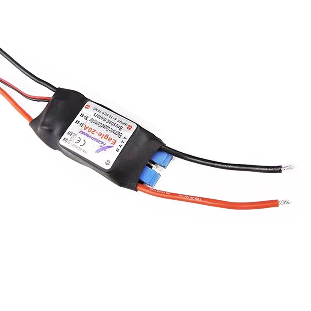 RC Airplane Plane Brushed Motor ESC for Hobbywing Eagle 20A Speed Controller zz