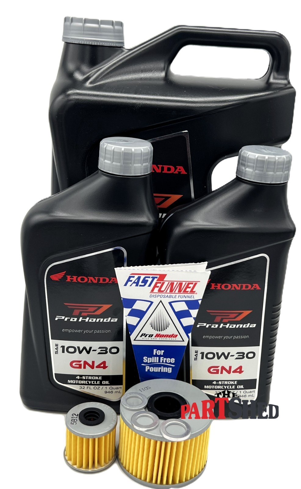 OEM Honda Pioneer 1000 Oil Change Kit 2016-2025 – Oil, Filters, Washers, Funnel