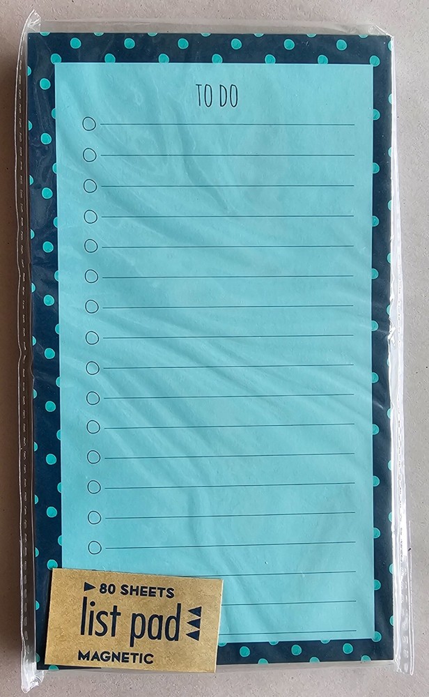 Magnetic Notepad -To Do List - Shopping Pad