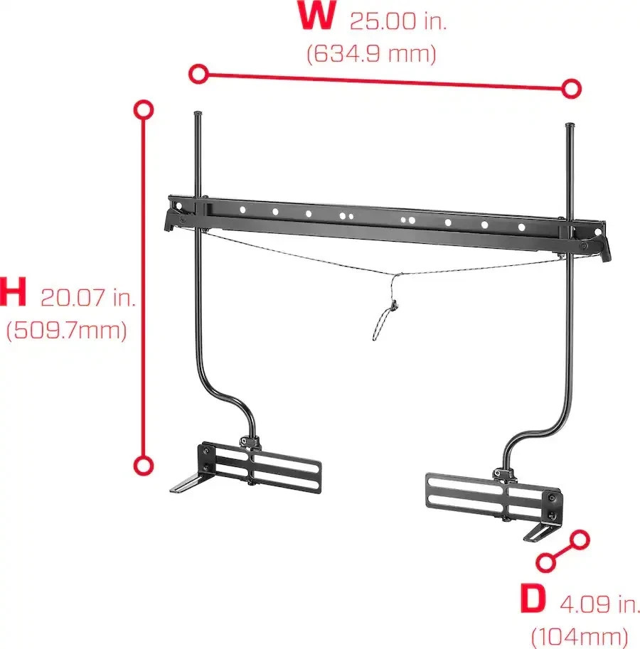 Rocketfish Universal Soundbar Speaker Mounting System RF-SBM102