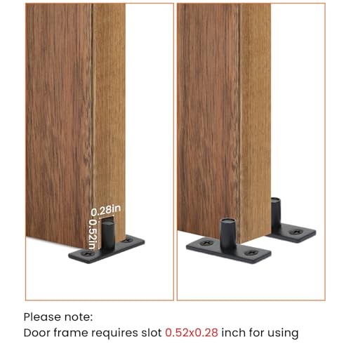 Barn Door Floor Guide, Sliding Door Roller Guide for T guide with roller