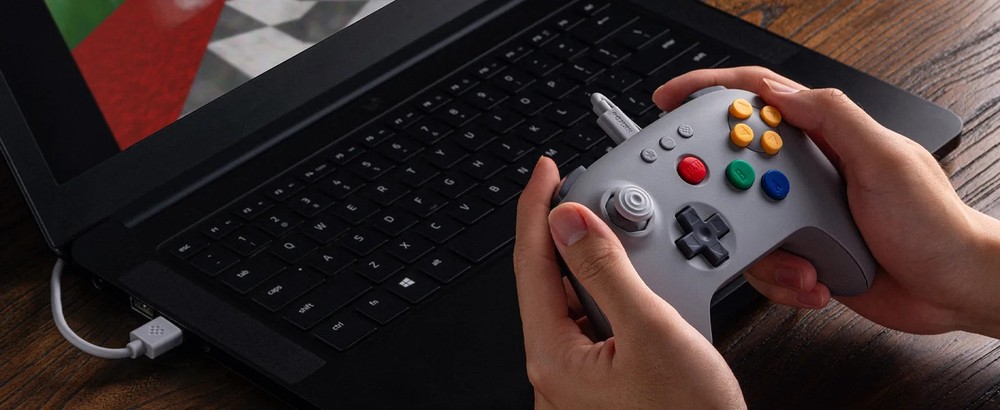 8BitDo N64 2.4G Wireless Controller for Original N64 / Analogue 3D / Windows PC