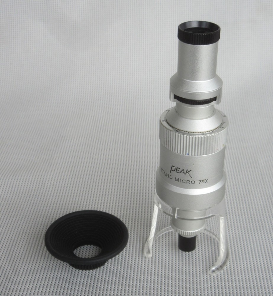 PEAK 2008-75X Stand Micro Loupe Microscope W/ Case
