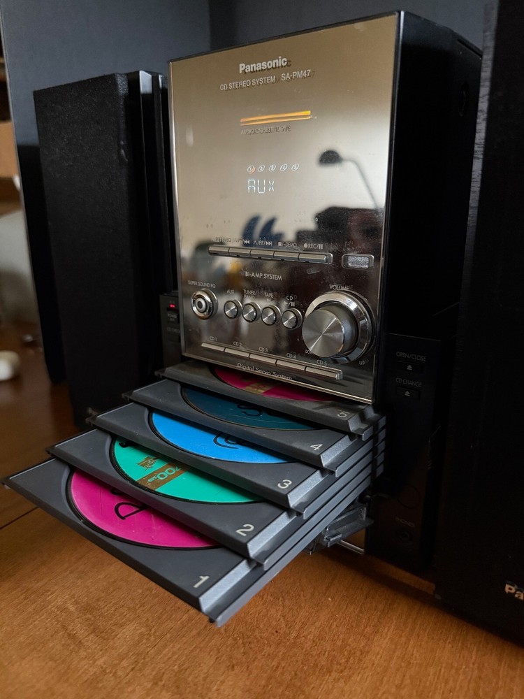 Panasonic CD Stereo System SA-PM47. For Part. Read