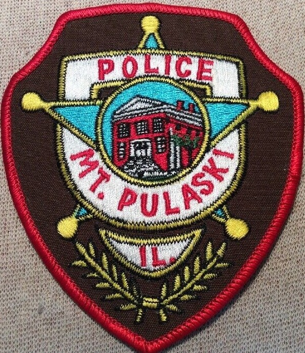 IL Mt. Pulaski Illinois Police Patch