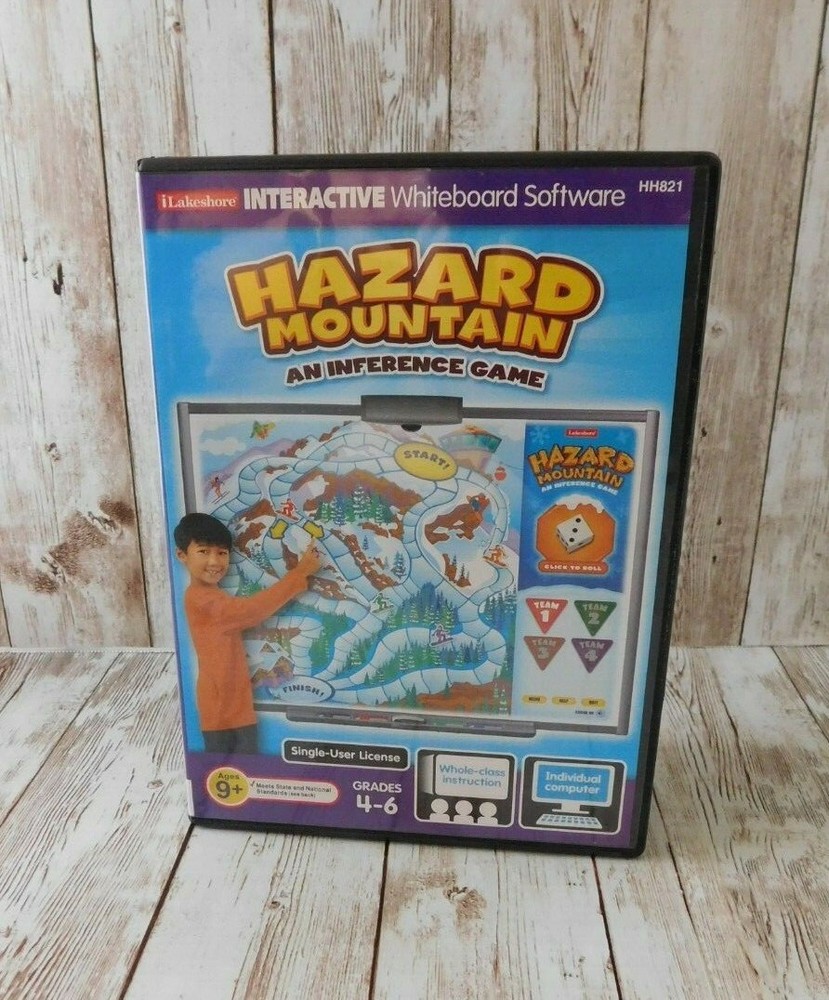 Lakeshore iLakeshore Interactive Whiteboard Software PC Hazard Mountain Game
