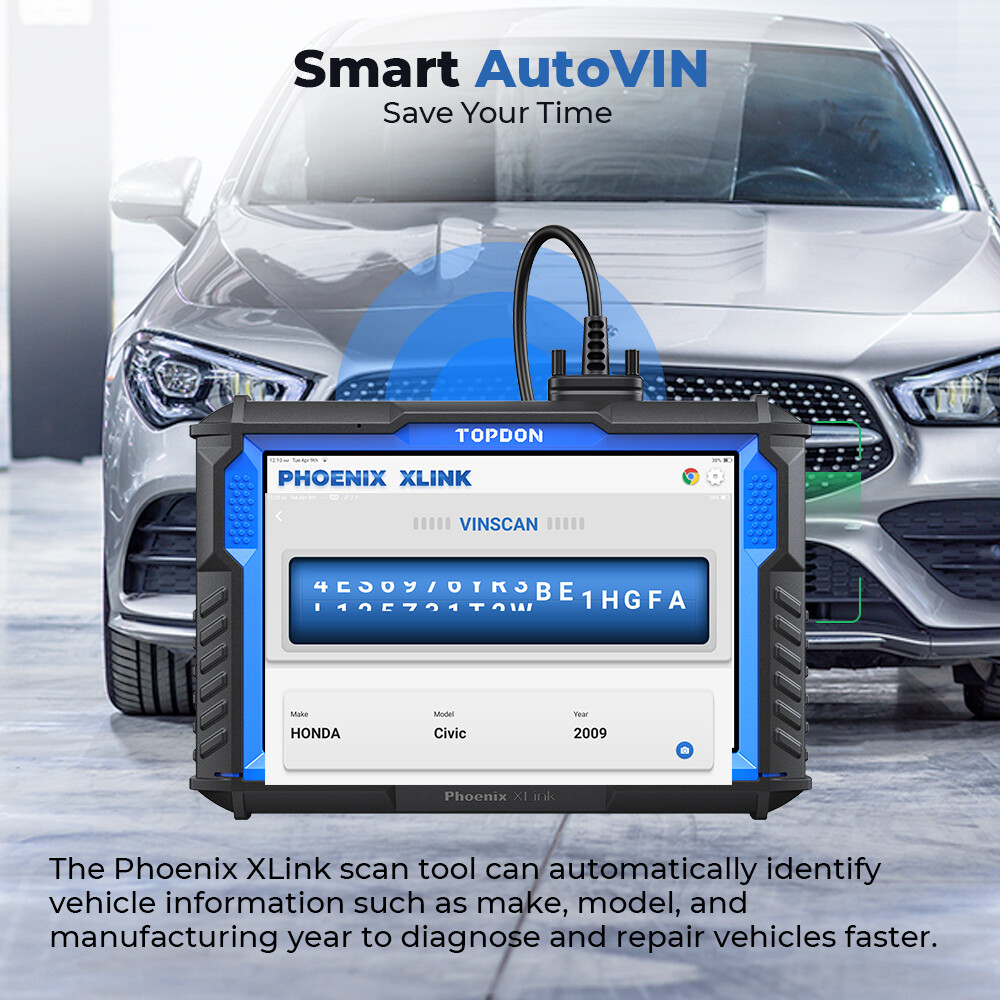 TOPDON Phoenix Xlink Cloud-Based Programming & Coding Tool Diagnostic Scanner