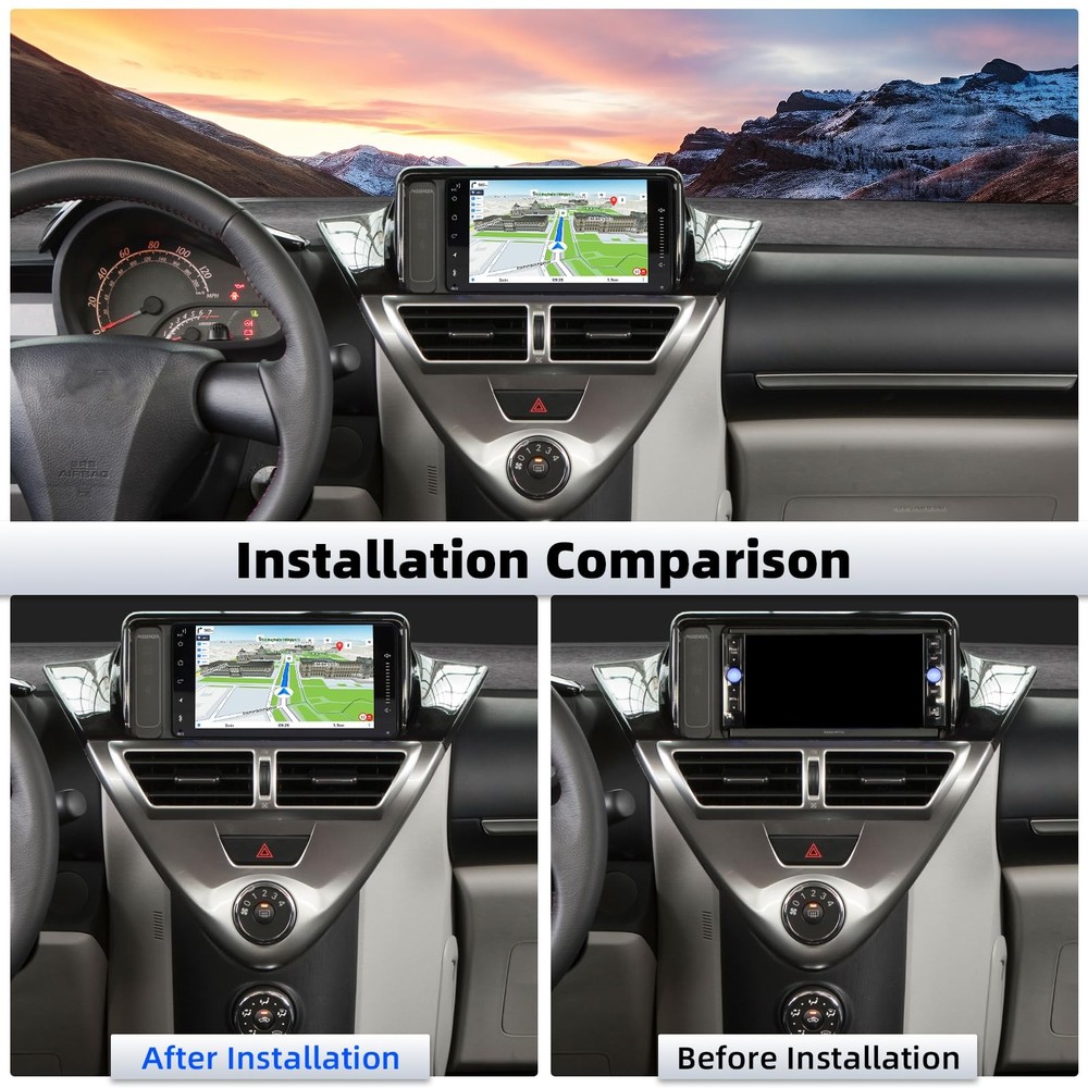 7in Android 14 Car Stereo for IQ 2008-2015 Wireless Carplay Android Auto