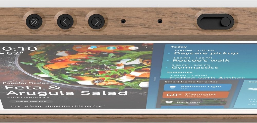 Made for Amazon Frame Echo Show 15 (Gen 2, 2024 Release) Light Brown