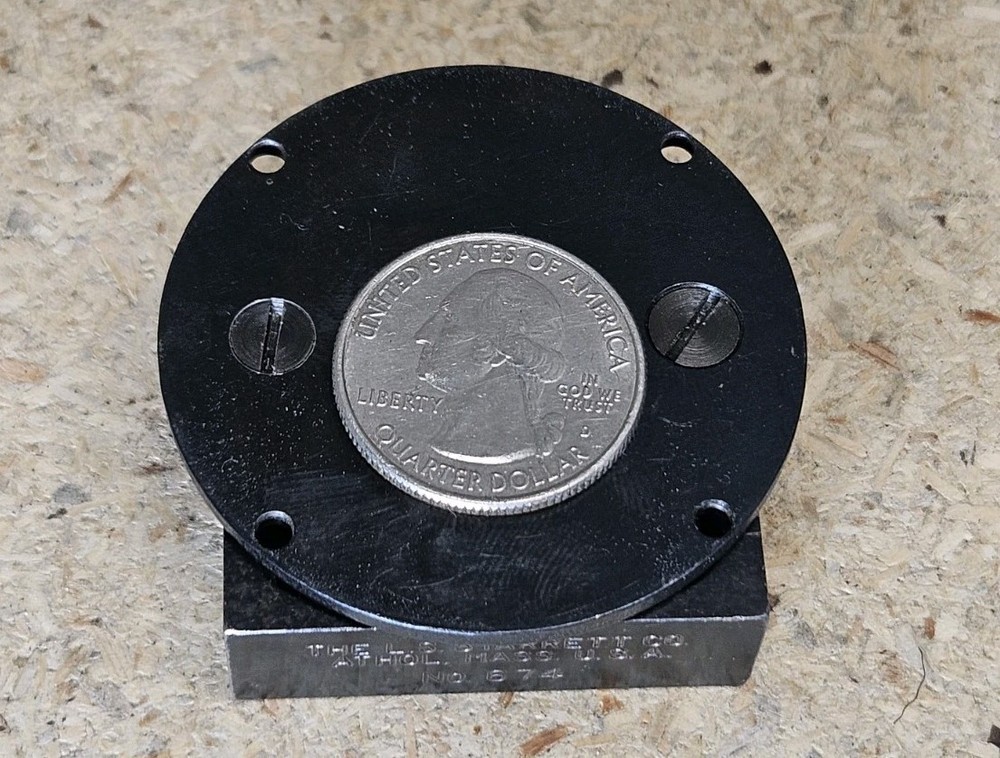 Starrett 674-2 dial indicator back adjustable bracket mount - Made in the U.S.A