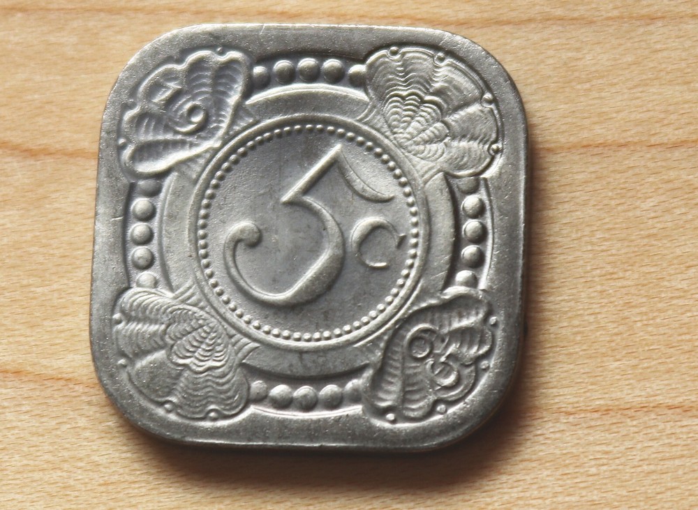1965 Netherlands Antilles 5 Cents