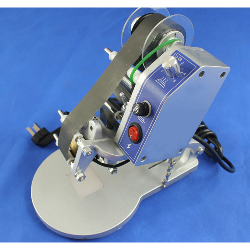 Manual Hot Stamp Ribbon Coding Printer Date Code Machine 110V 40W 1~80 times/min