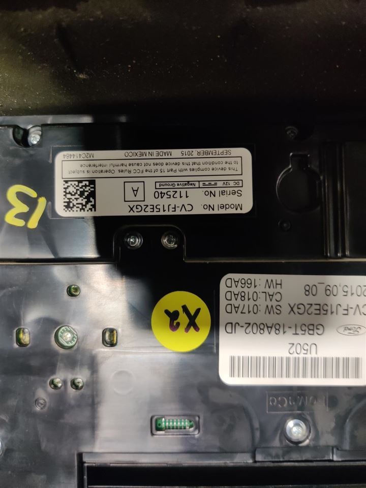 CONTROL PANEL OEM 16-18 FORD EXPLORER 1YR WRNTY