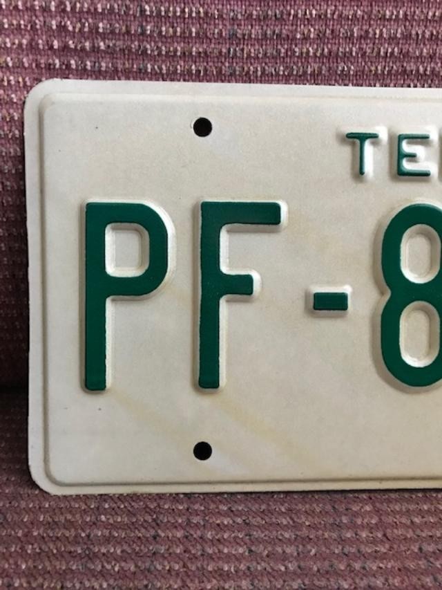 1979 Vintage Tennessee automobile License Plate New Never used.