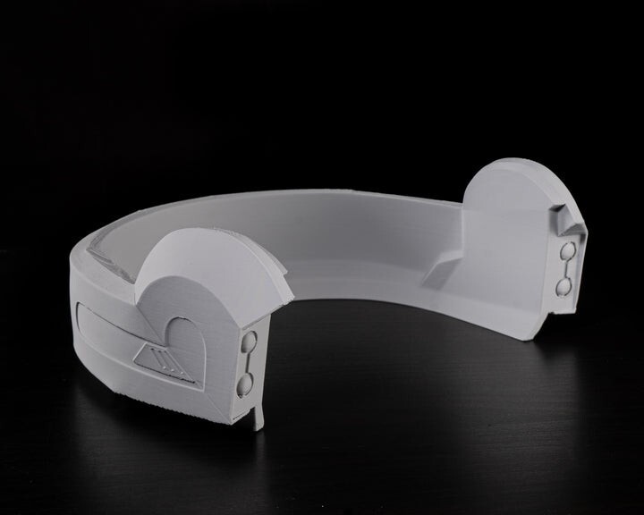 Raw DIY Helmet Accessory for Commando V3 Costume | Scale to Fit