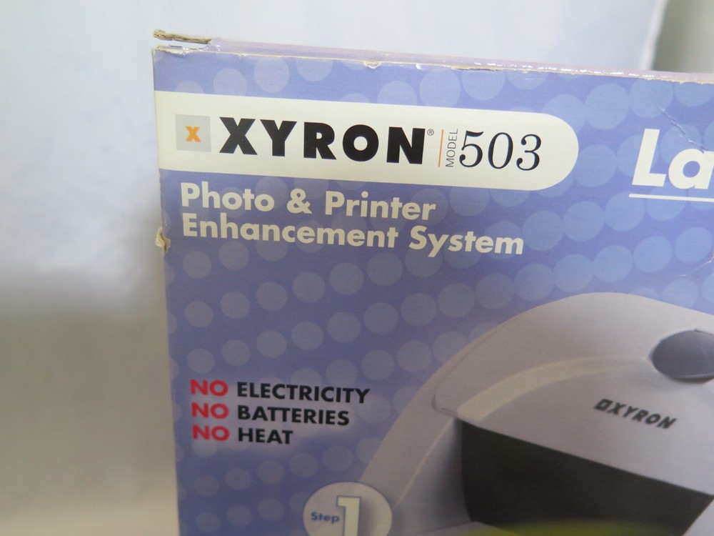 Xyron Model 503 Laminator & Magnet Maker in Box