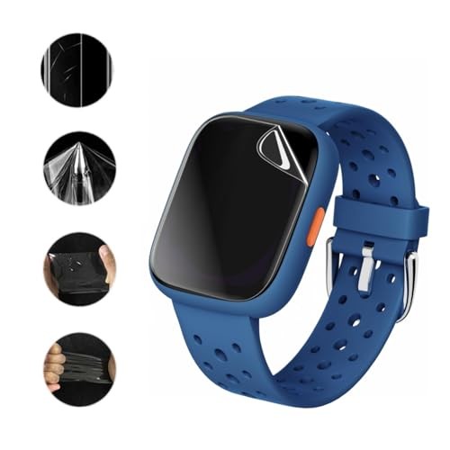 Screen Protector Compatible for BIGGERFIVE BRAVE 2 Smart Watch 1.8" (6 Pack)