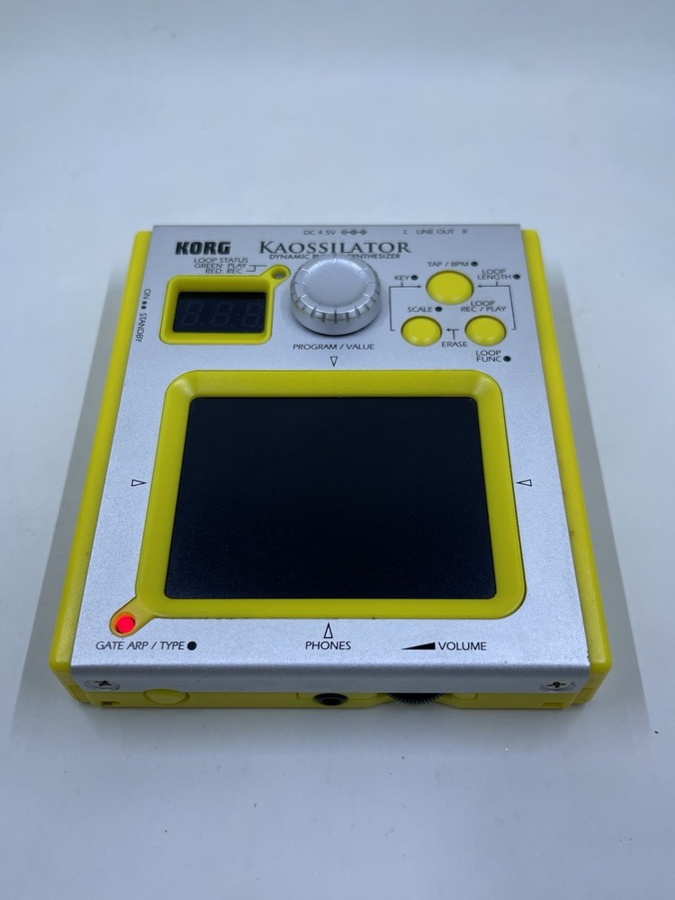Korg Kaossilator KO-1 (KO1) Dynamic Phrase Synthesizer Touchpad Synth
