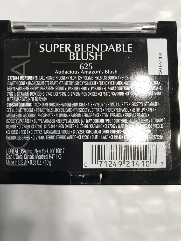3 pc LOREAL Project Runway Super Blendable Blush 625 Audacious Amazon's Blush