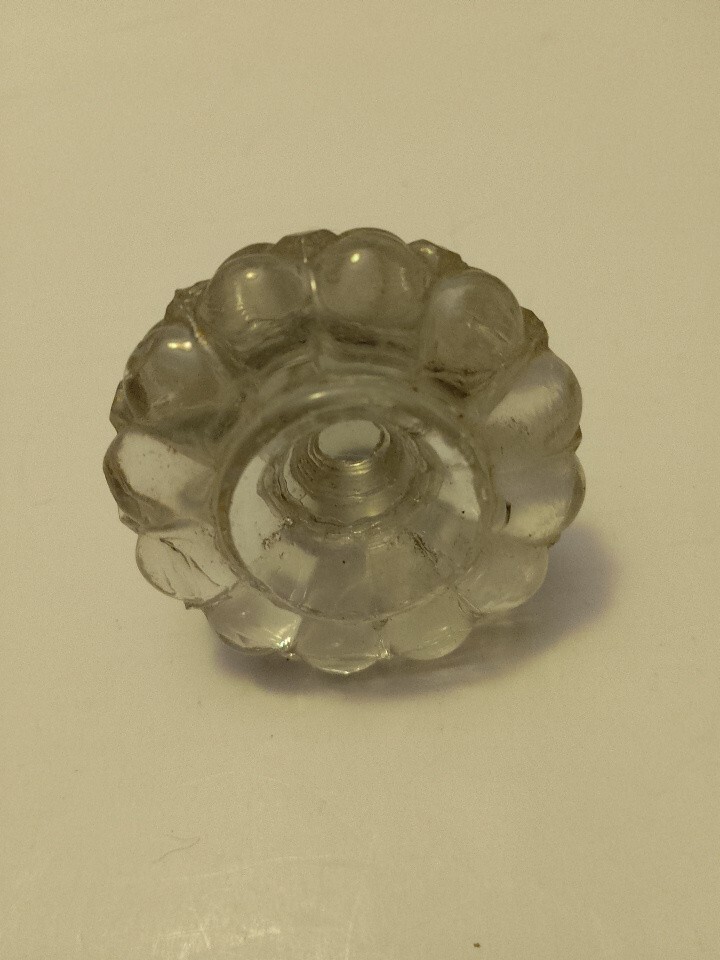 Antique Glass Draw Handle Good Condition