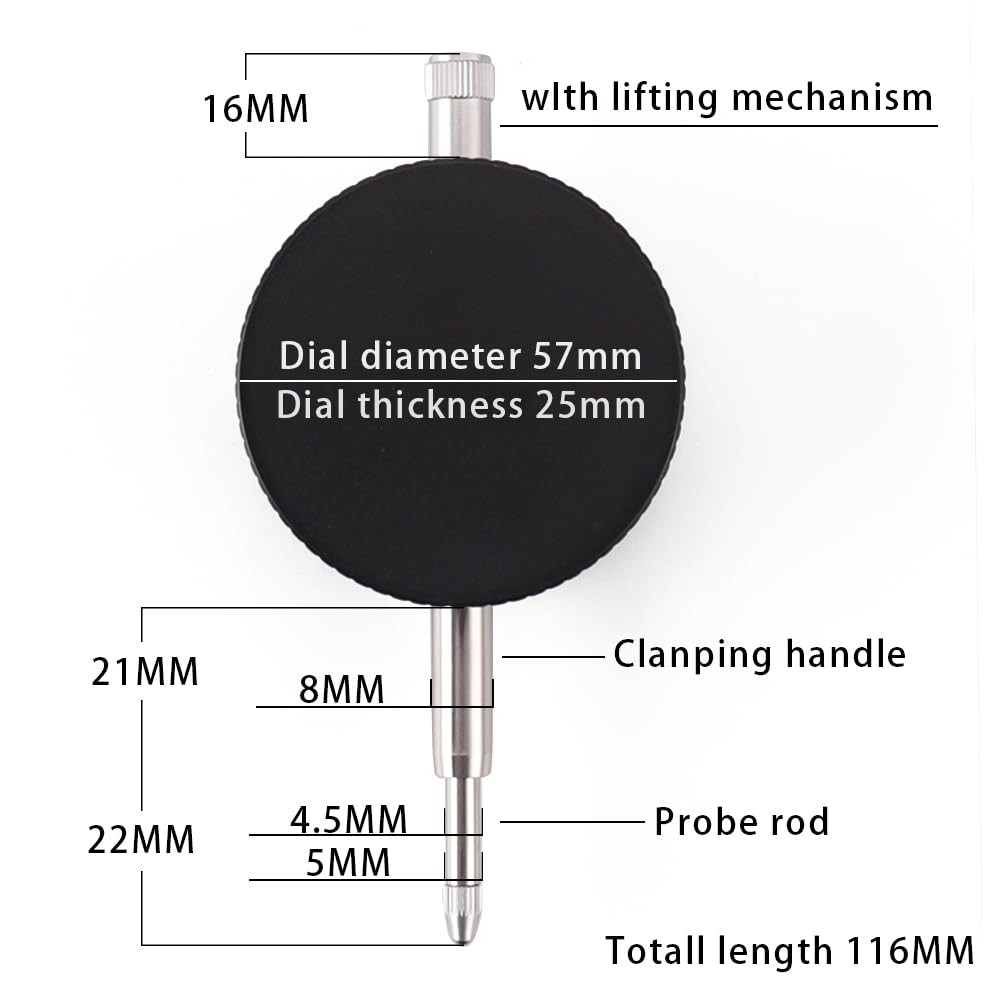 Oudtinx Digital Dial Indicator Digimatic Under 3 Inches