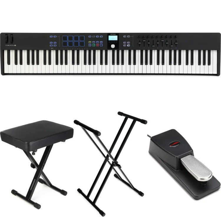 Arturia KeyLab Essential mk3 88-key Keyboard Controller Essentials Bundle -