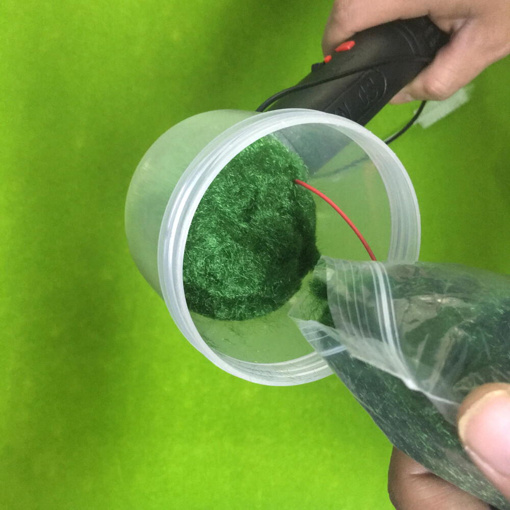 Flocking Machine Static Grass Applicator Scenery Modelling Grass Master Handheld