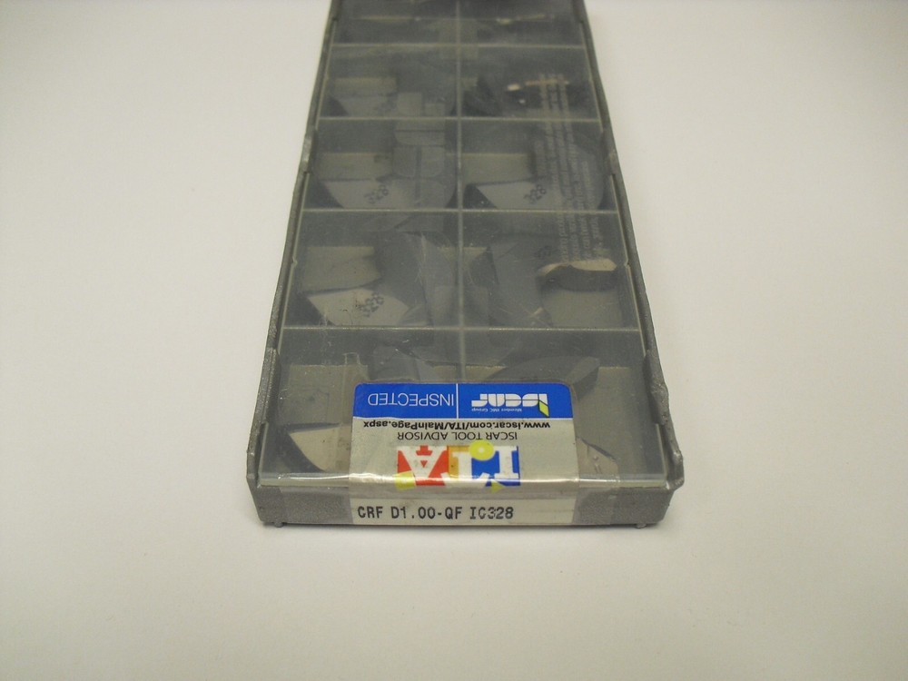 CRF D1.00 QF IC328 ISCAR Insert **10PCS** Genuine