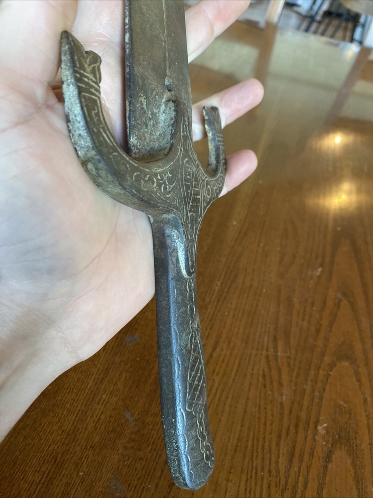 “Antique Look” Solid Metal Wall Mount Display Plaque Decor Sword Dagger Saber