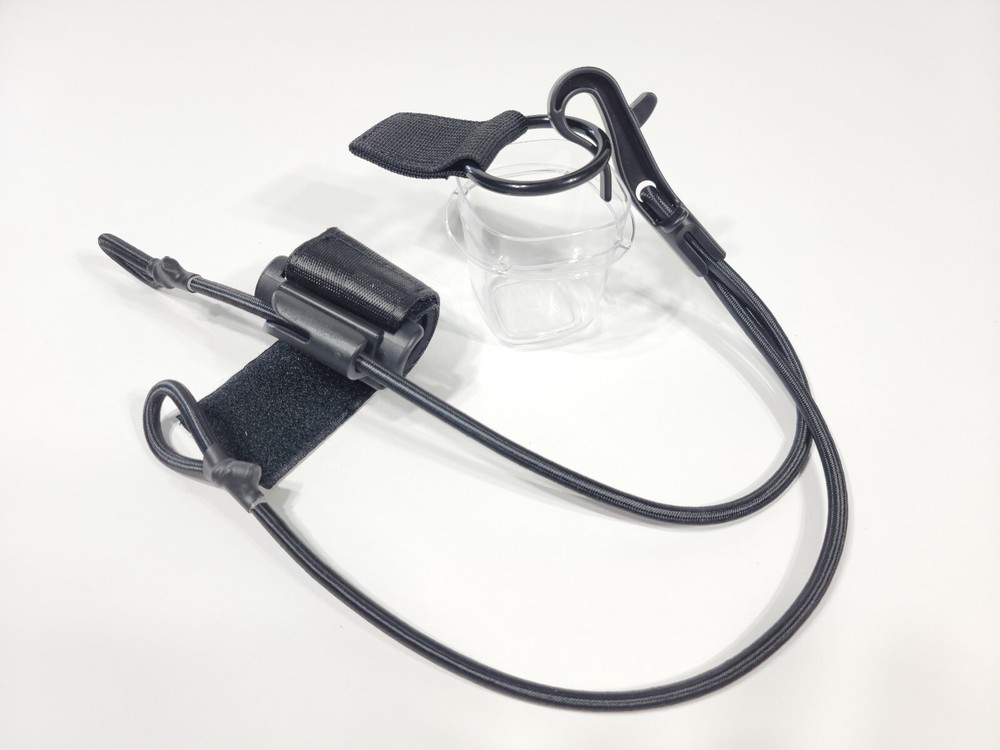 Doc's AMAZING QWIPPLE™ Metal Detector Bungee Support Makes detector feather lite