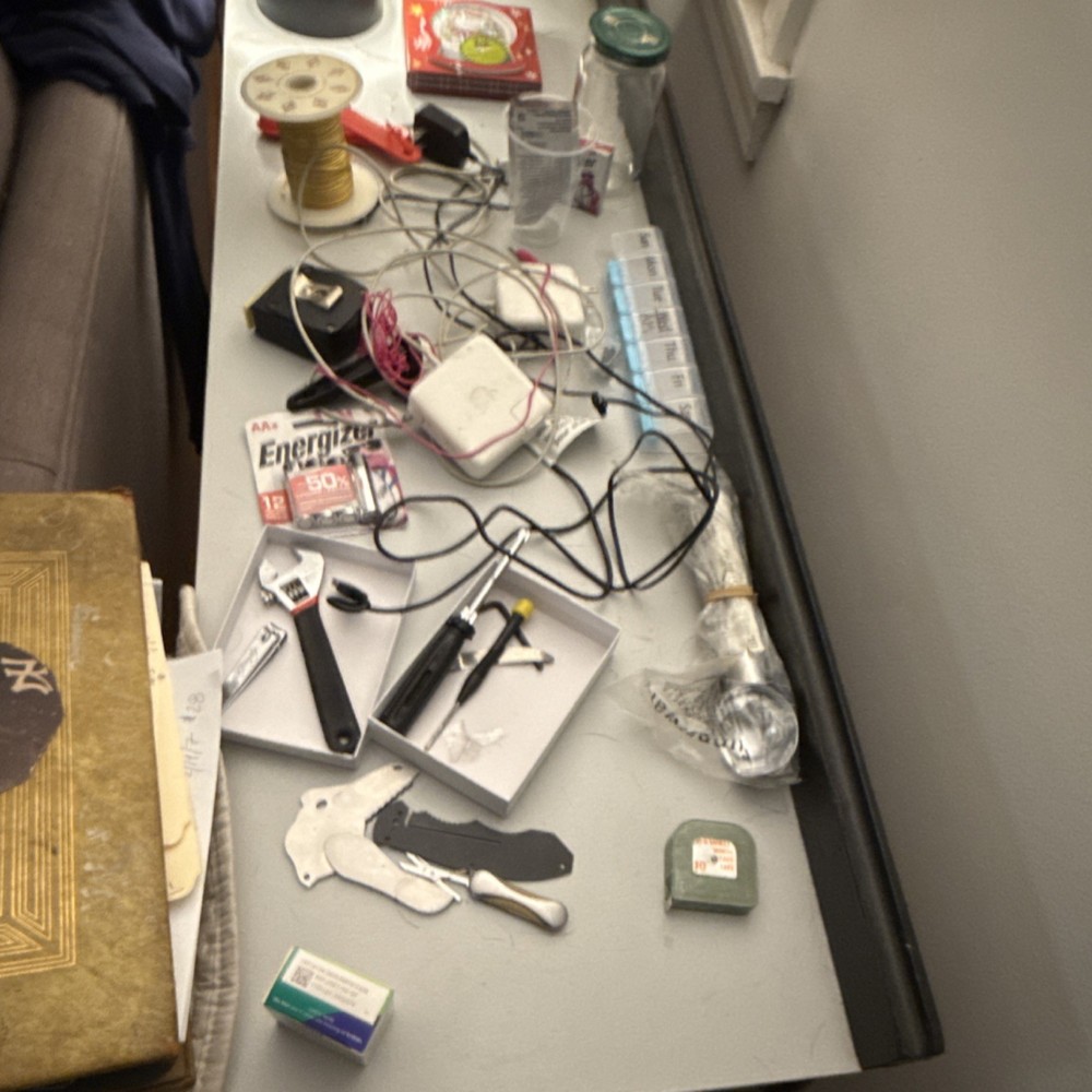 Junk lot (Electronics Tools etc) Apple, Energizer Mixed Electronics Lot***