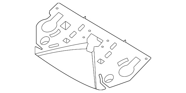 Genuine Nissan Blind Spot Detection System Warning Sensor Bracket 28453-6RA1F