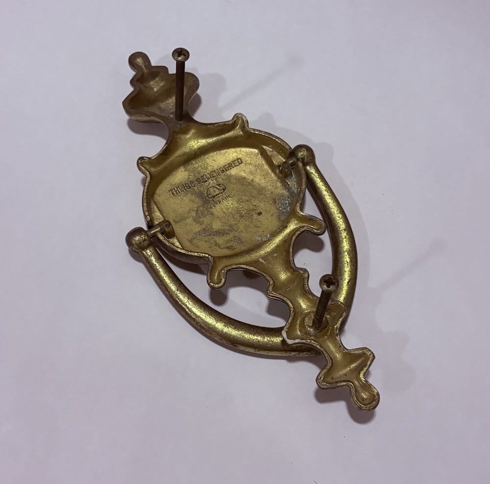 Vintage Things Remembered Solid Brass Door Knocker Engraved “O’hara” Decor X