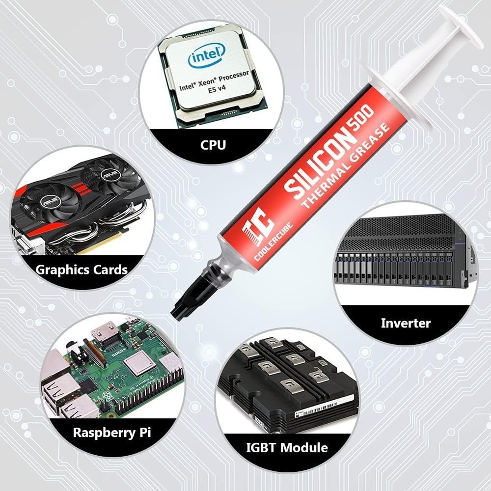 Thermal Paste 3g - High Performance CPU & GPU Thermal Compound for Heatsinks