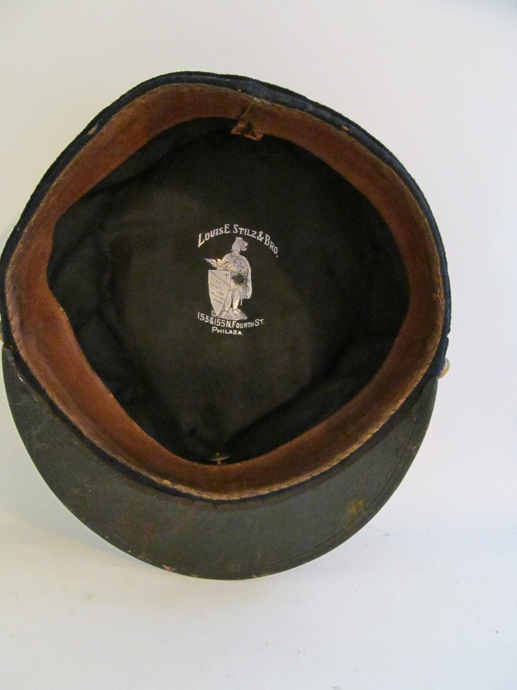 Original U.S. Infantry Regiment Wool Visor Cap by Louis E. Stilz Bros