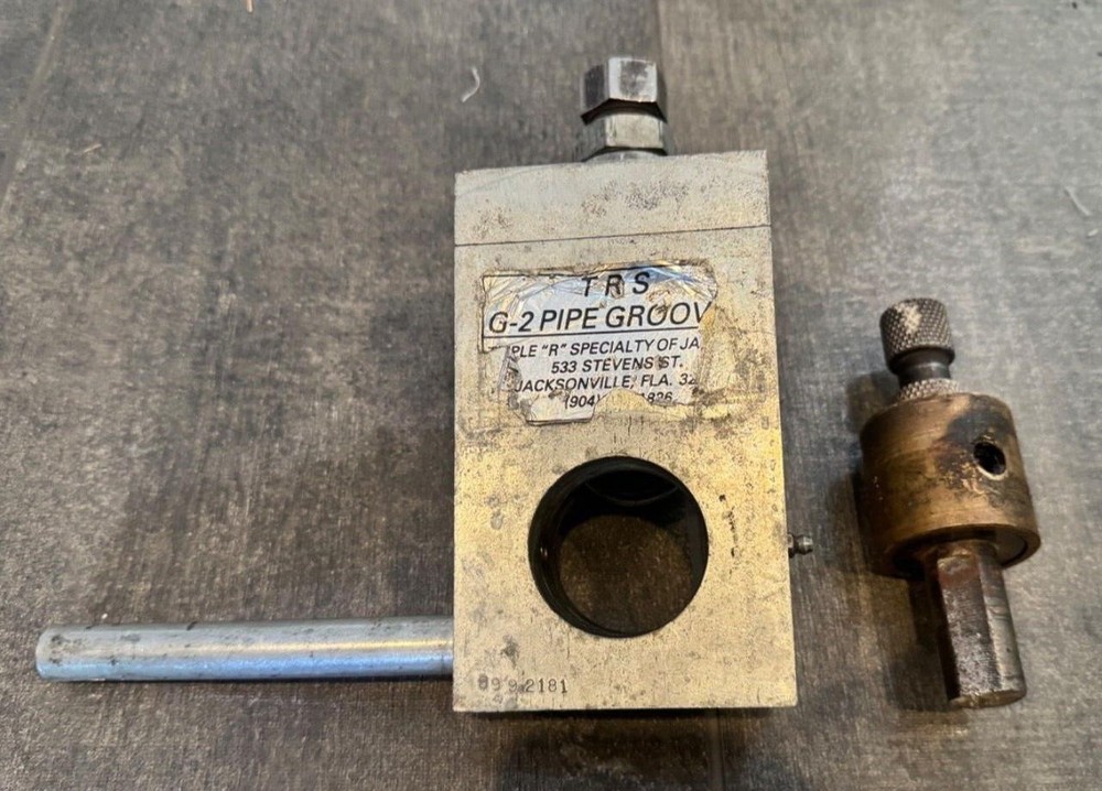 TRS G-2 Pipe Groover Used Free Shipping