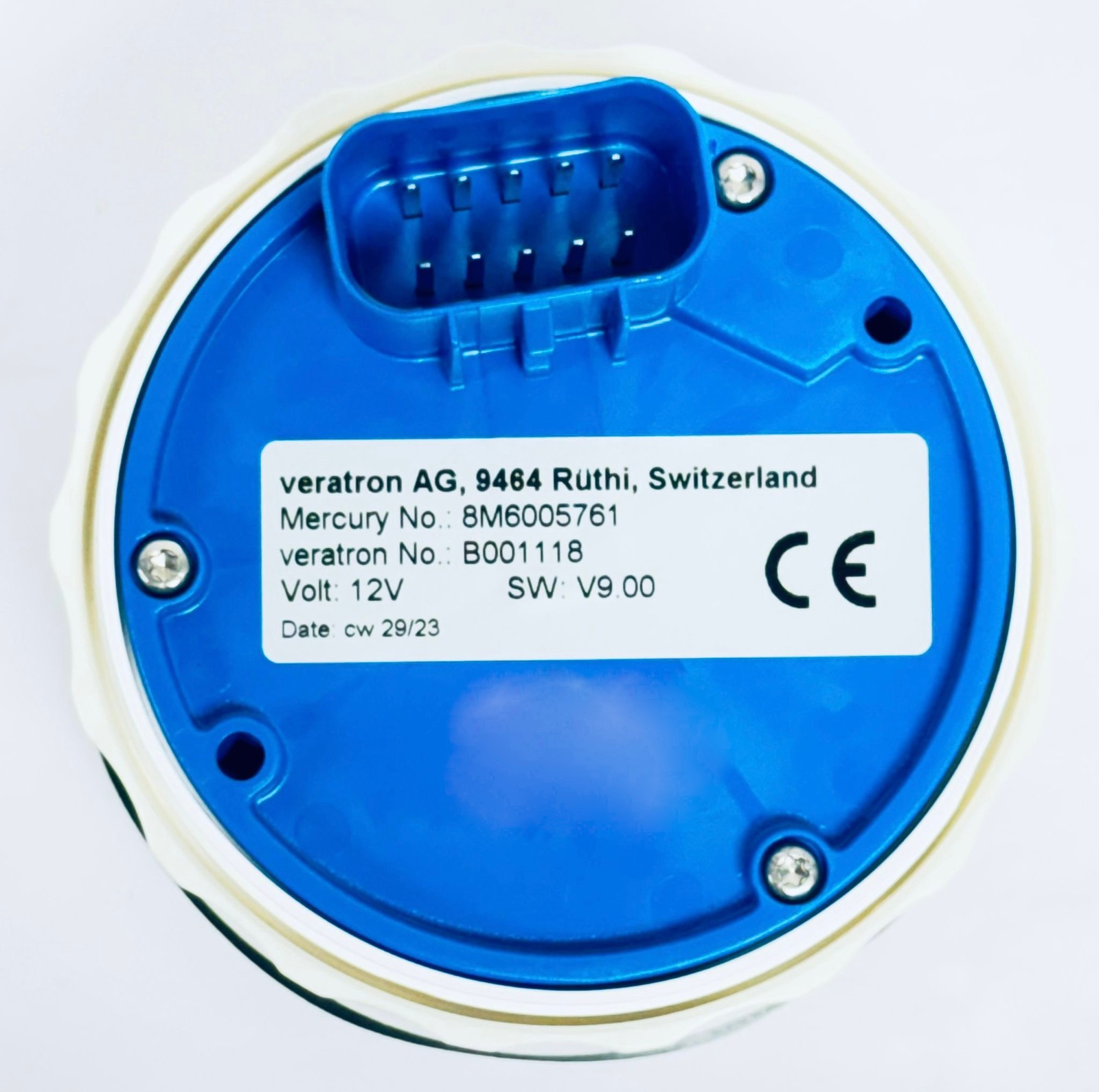 Mercury Smartcraft SC1000 SPEED Multifunction Gauge Speedometer 8M6005761 OEM