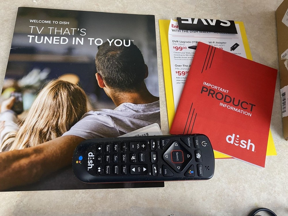 DISH Network Wally HD Stand Alone Satellite Receiver USED