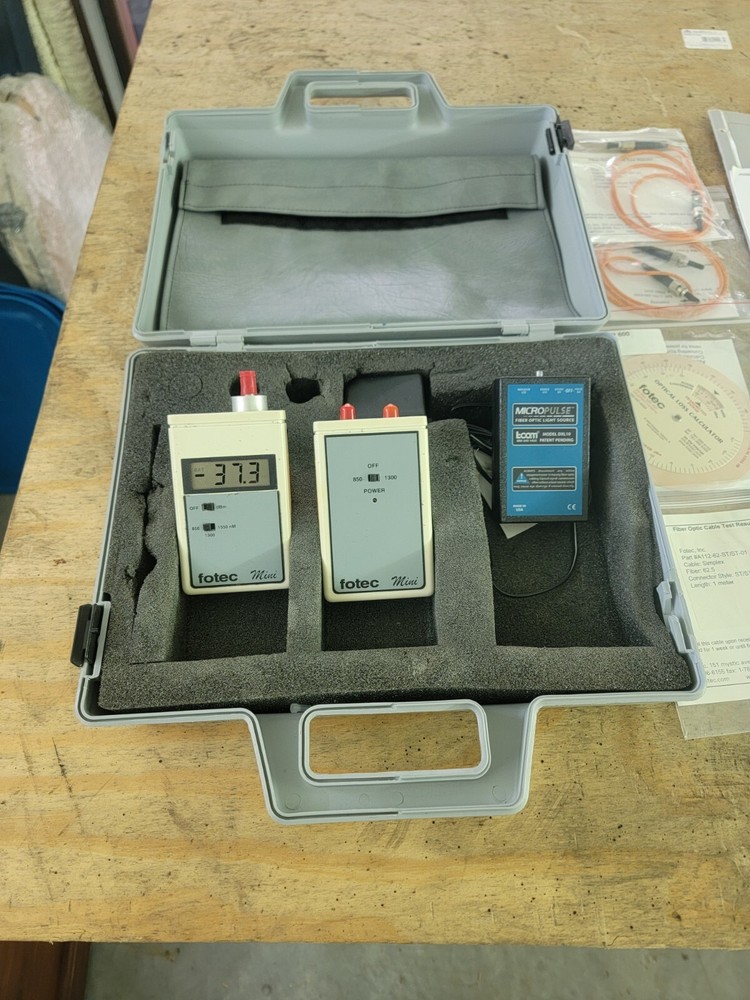 Fotec Fiber Optic Test Kit