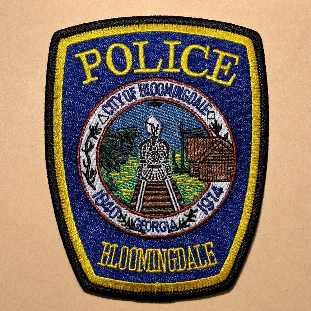 Bloomingdale Georgia Police Patch