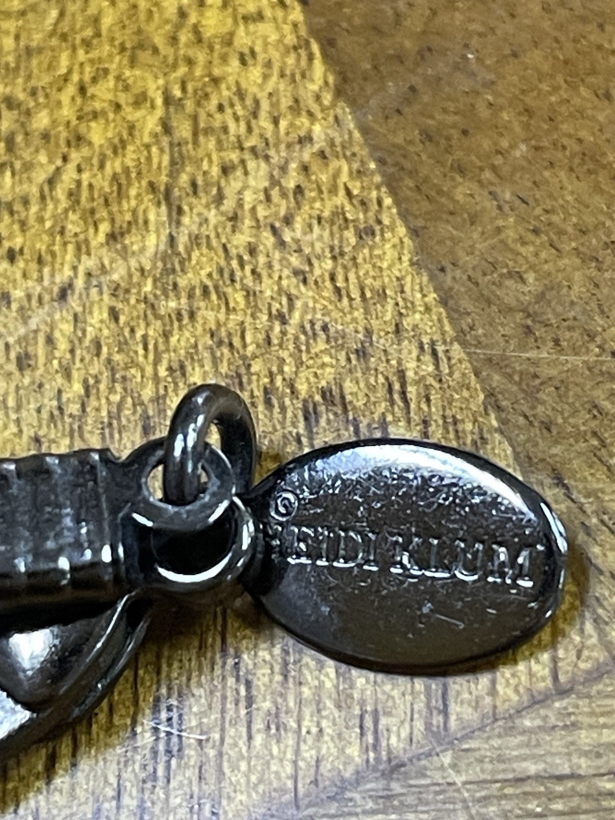 Heidi Klum Signed Jewelry Lot. 2 Necklaces & 2 Pr Earrings