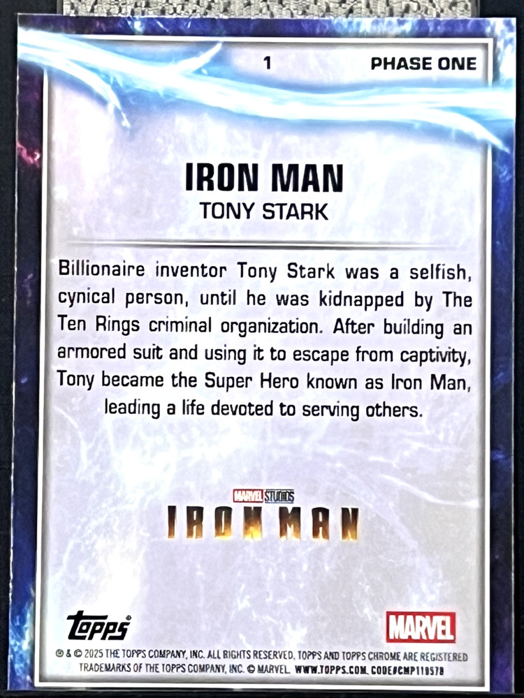 2025 Topps Chrome Marvel Studios Base Set - Pick Your Card - Complete Your Set