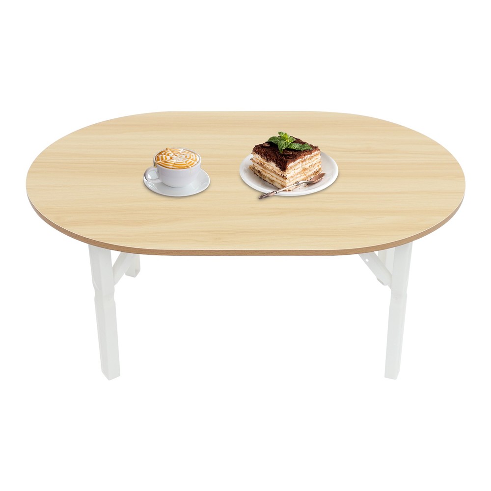 Max 44 lbs Coffee Table 80*48*36cm Foldable Small Table Portable Coffee Table