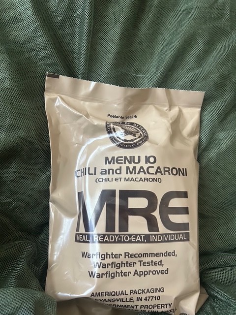 Official Ameriqual Military MRE Individual Single Meal You Pick Exp. 2027.