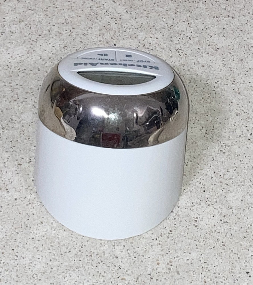 KitchenAid Digital Timer Cooks Series White & Chrome